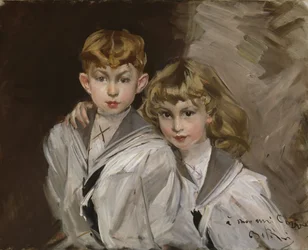 The two children
